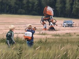 Incredible paintings of sci-fi suburbia will make you wish you were Swedish | The Verge
